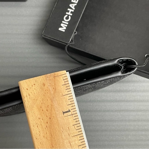 Michael Kors JetSet Mens Slim Billfold Wallet Black NIB 6 Card Slots Luxury Gift - Picture 8 of 16